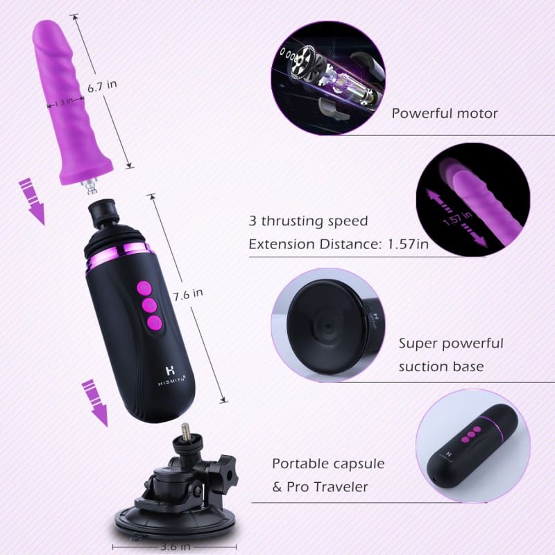 Секс-Машина portable fucking machine capsule - фото 5 | lovedoll Секс-Машина portable fucking machine capsule характеристики