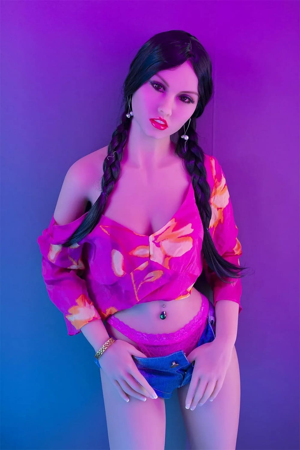 Секс-кукла carrie - фото 3 | lovedoll Секс-кукла carrie черными косичками