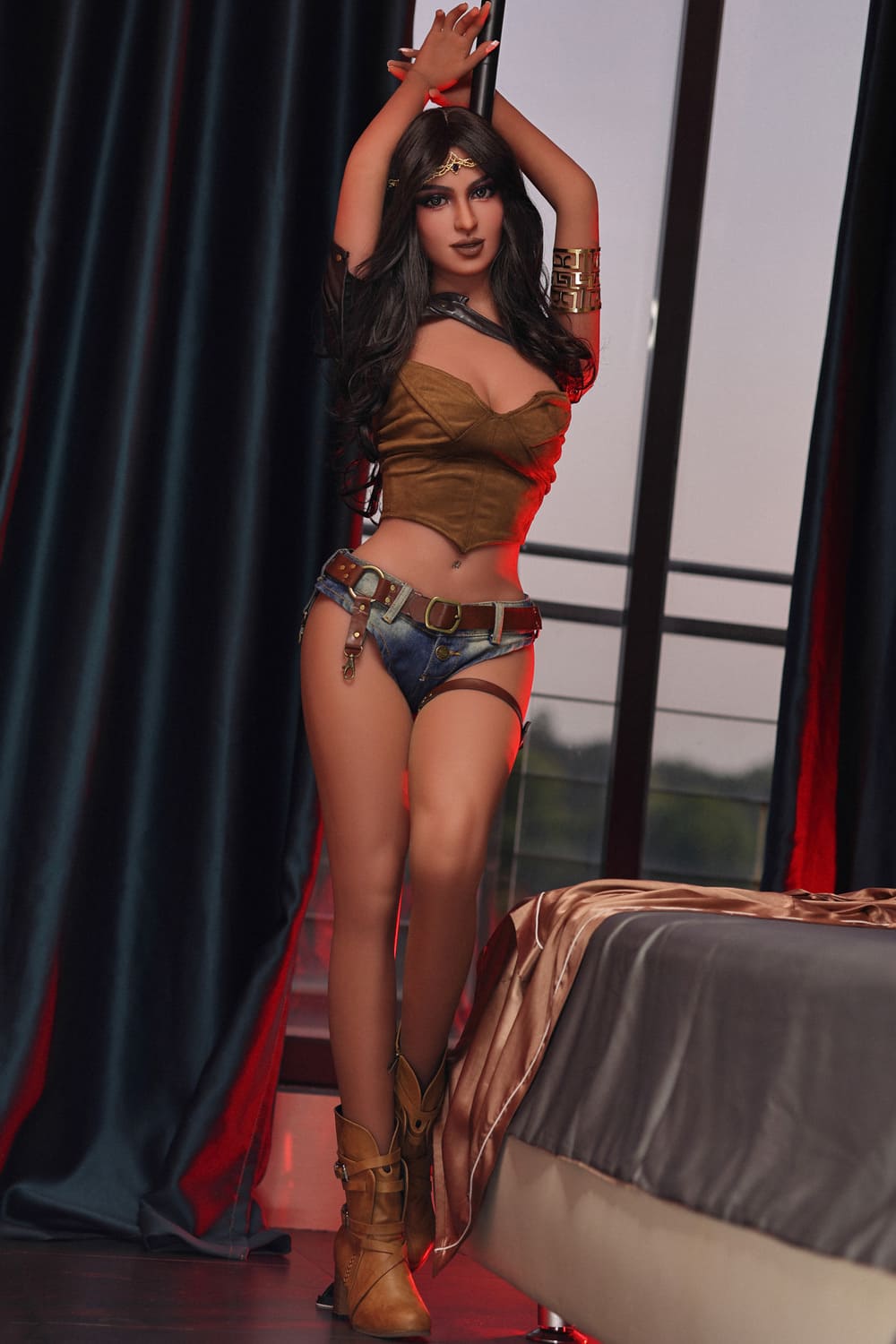 Секс-кукла roxane - фото 9 | lovedoll Секс-кукла roxane подняла руки над головой