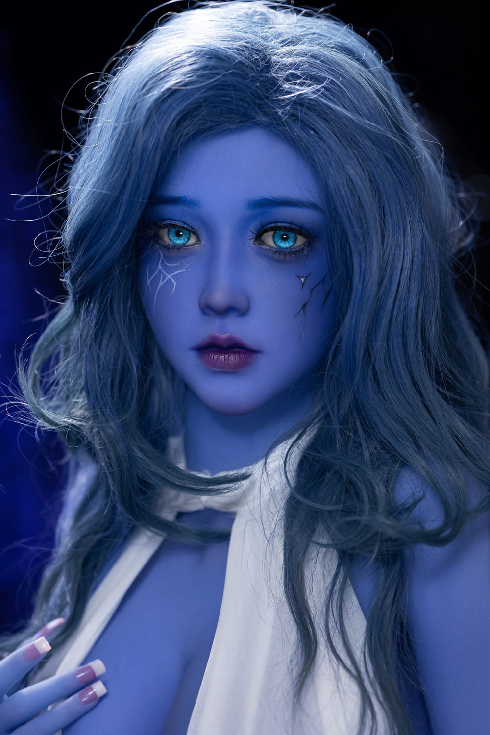 Секс-кукла elowen - фото 8 | lovedoll Секс-кукла elowen синий цвет кожи