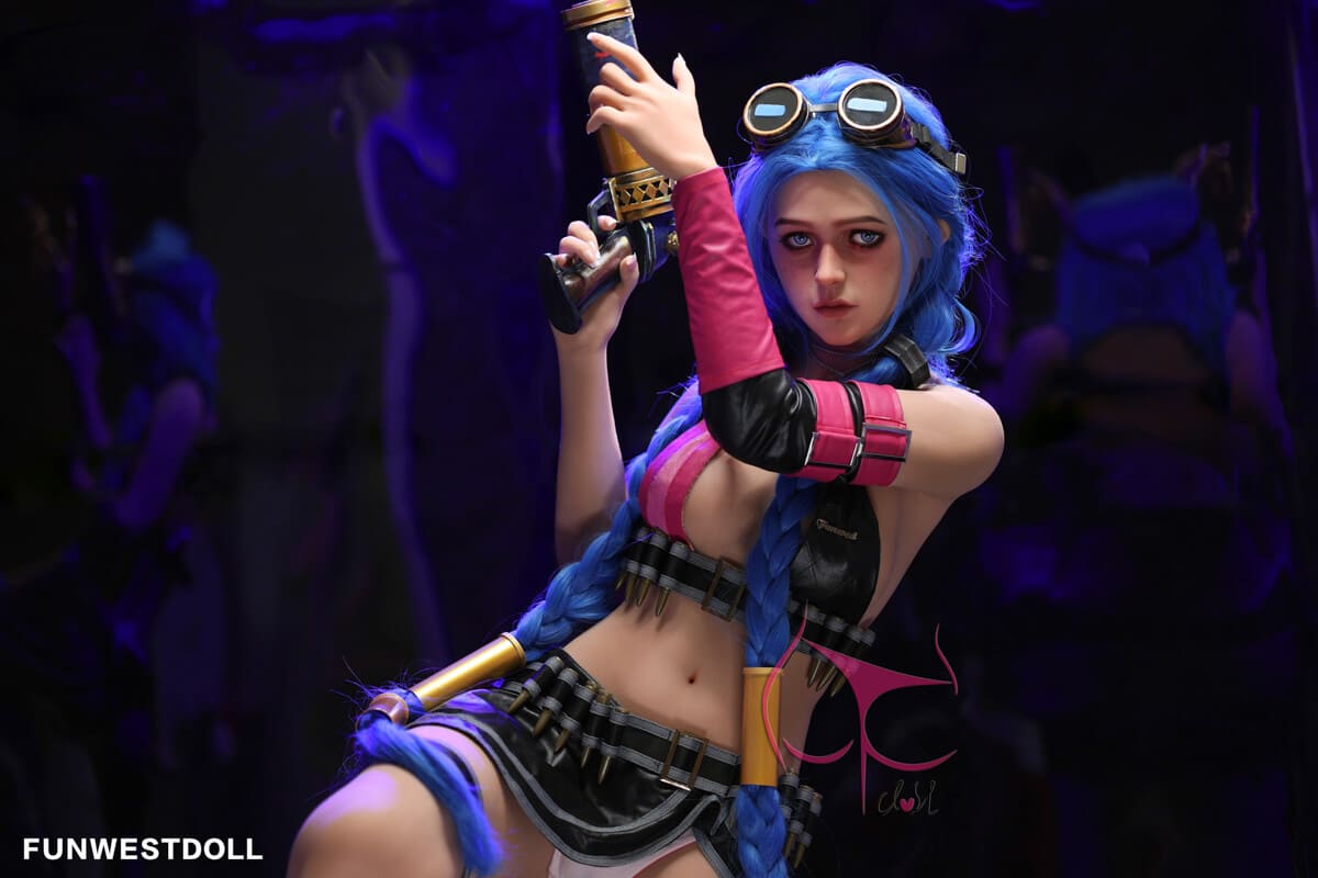 Секс-кукла jinx - фото 20 | lovedoll Секс-кукла jinx в костюме аниме