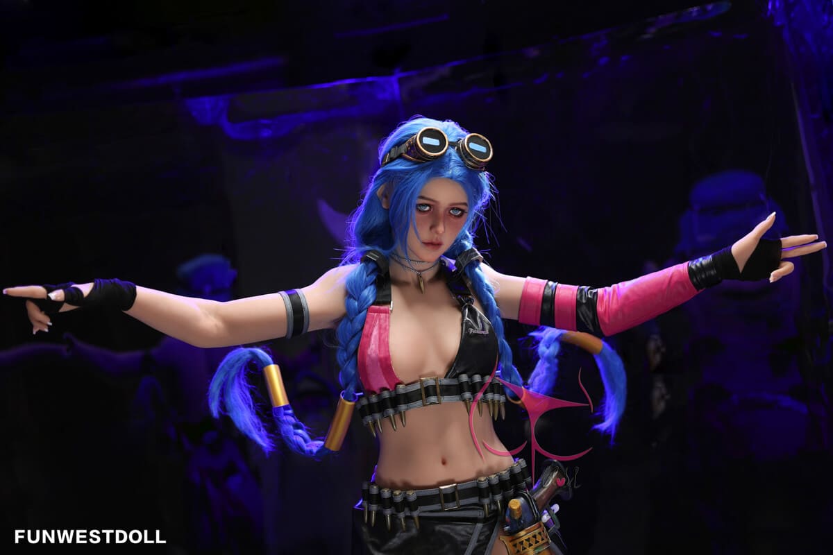 Секс-кукла jinx - фото 21 | lovedoll Секс-кукла jinx расставила руки в обе стороны