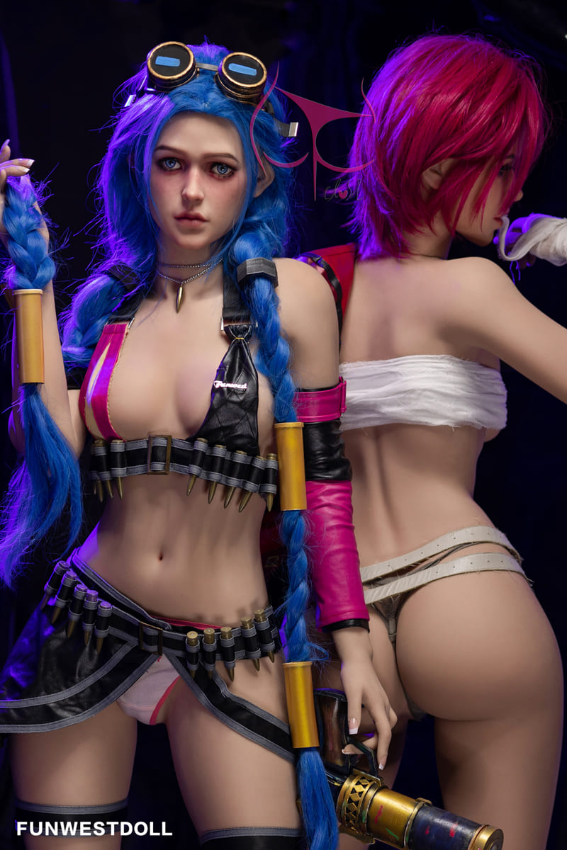 Секс-кукла jinx - фото 30 | lovedoll Секс-кукла jinx вместе с другой куклой