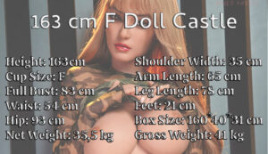Параметри тіла 163 f | lovedoll Параметри тіла 163 f