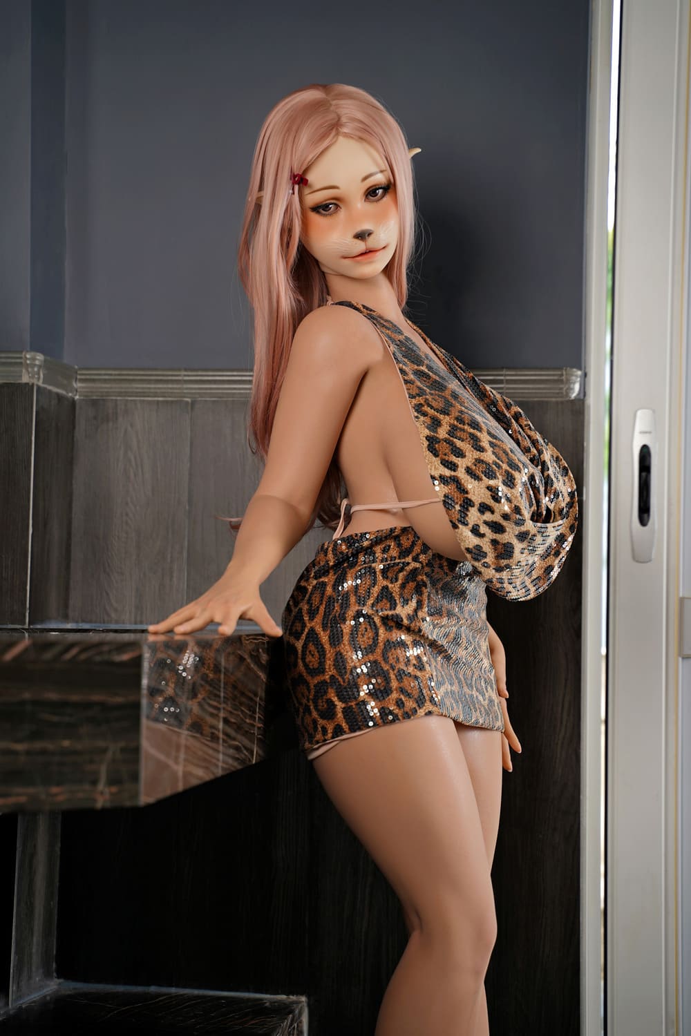 Секс-кукла celestine - фото 2 | lovedoll Секс-кукла celestine с кошачьей мордой