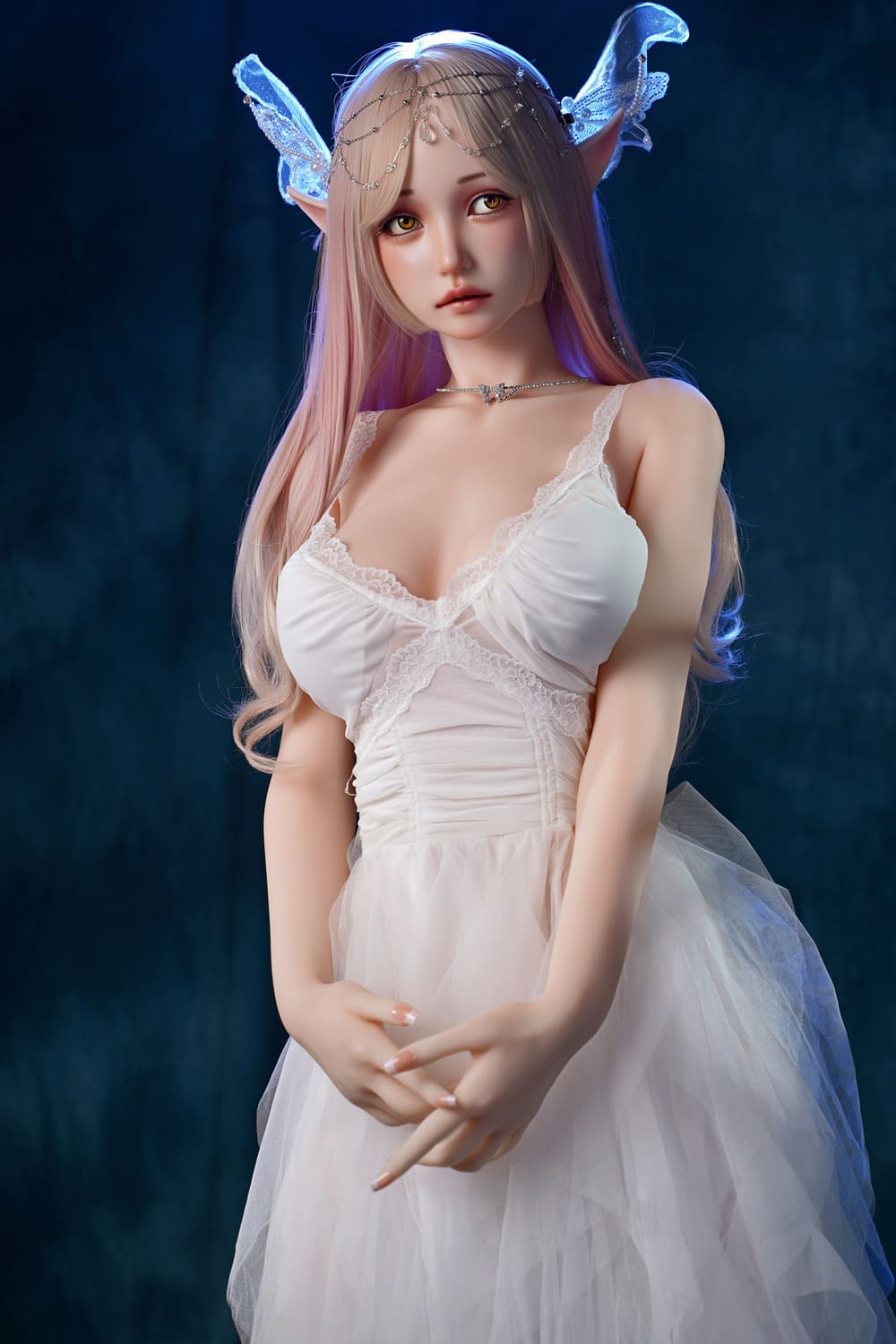 Секс-кукла lyla - фото 6 | lovedoll Секс-кукла lyla в белом пышном платье