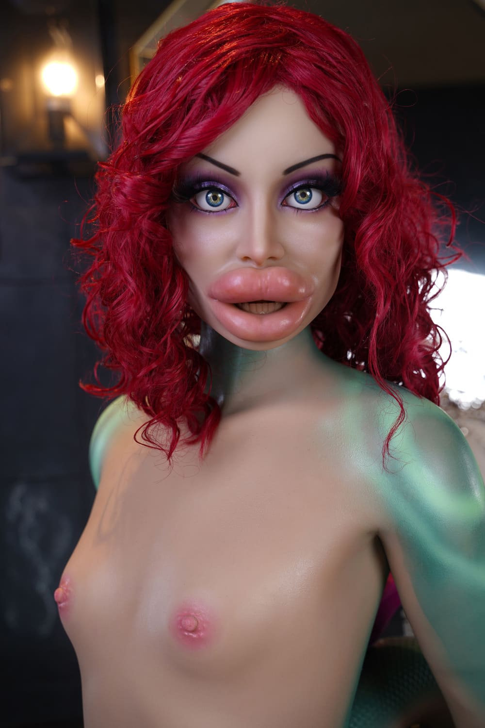 Секс-кукла priya - фото 18 | lovedoll Секс-кукла priya губатая с красными волосами